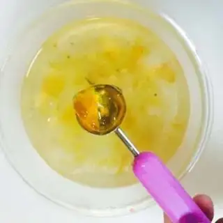 Make The papaya sea cucumber snowline ship step 3