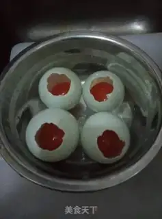 Make Sweet rice eggs step 7