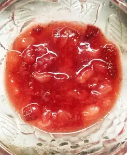 Make Strawberry milk pudding step 5