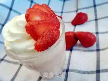 Make Strawberry milk pudding step 6
