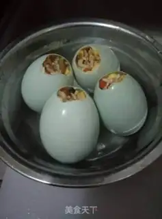 Make Sweet rice eggs step 9