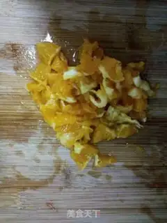Make Orange yogurt cup step 1