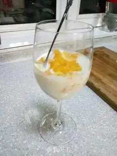 Make Orange yogurt cup step 2