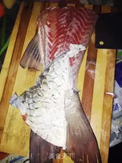 Make Fresh fish balls step 1
