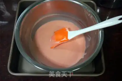 Make Two-colour chocolates, honey Moose step 12