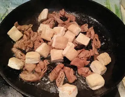 Make The soybeans stink intestines step 8