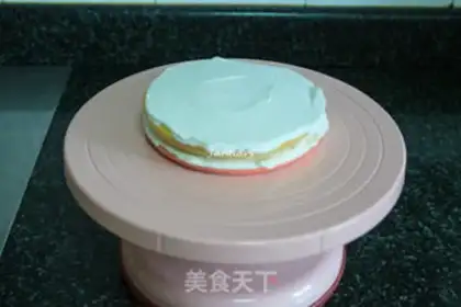 Make Rainbow cake step 13