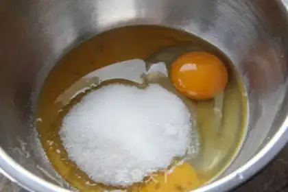 Make Chocolate bean marfin cake step 0