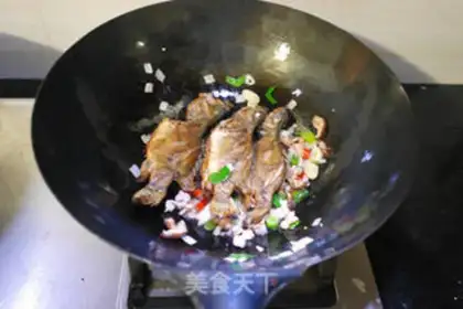 Make Dry cinnamon tofu step 7