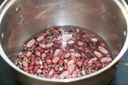 Make Peanut and rice step 0
