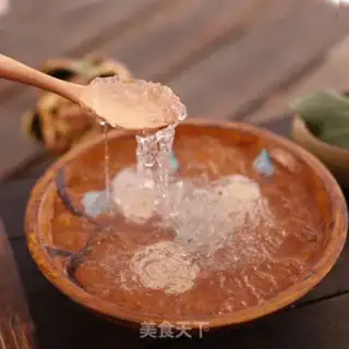 Make Snow porridge step 1