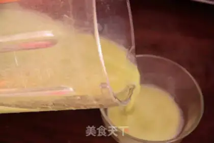 Make Pea corn juice step 5
