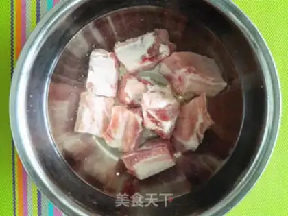 Make Bean evaporated ribs step 0