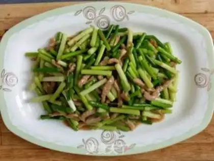 Make Garlic fried meat step 7