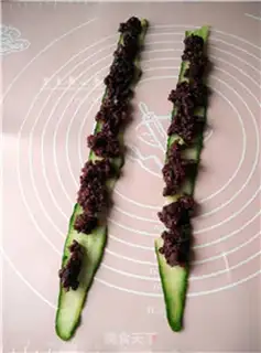 Make Black melon roll step 6