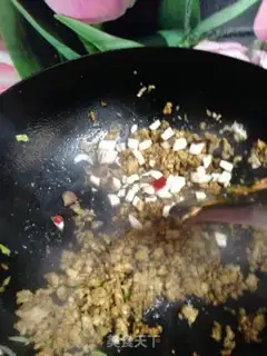 Make Egg tofu steamed meat step 8