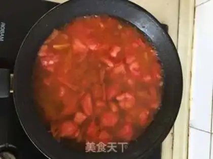 Make Tomato stew tofu step 4
