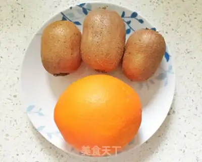 Make Ole monkey orange juice step 0