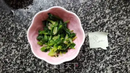 Make The spinach makes porridge step 7
