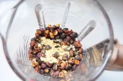 Make Homemade delicious mushroom chicken powder step 5