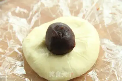 Make Red Bean Sand Bread step 7