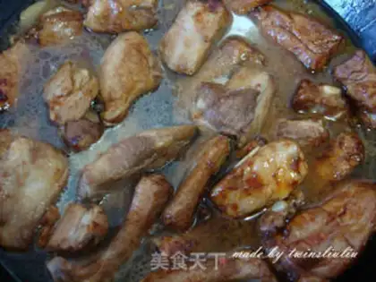 Make Sugar vinegar ribs step 9