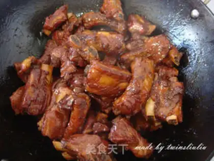 Make Sugar vinegar ribs step 13