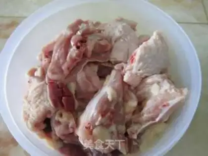 Make Red chicken step 0