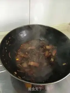 Make A dry pot of tea and mushrooms step 10