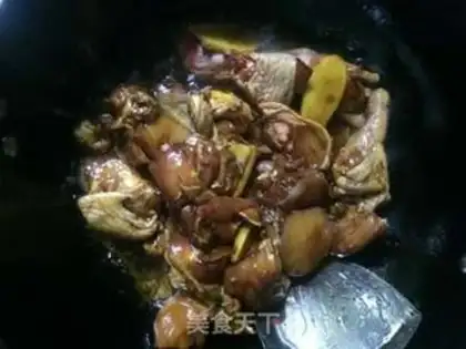 Make Red chicken step 4