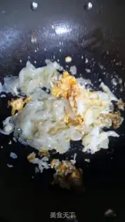 Make Duck eggs and powdered skin step 1