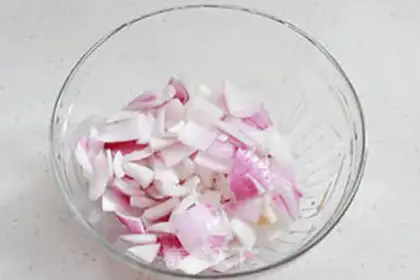 Make Korean fried rice step 1
