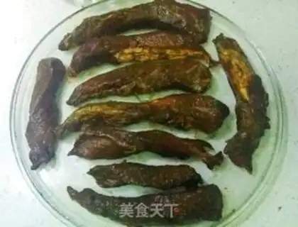 Make My homemade hand tore beef jerky step 4