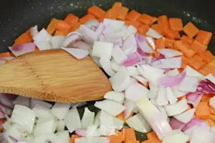 Make Korean fried rice step 6