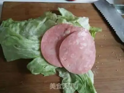 Make Breakfast sandwich step 2