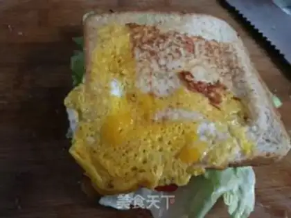 Make Breakfast sandwich step 6