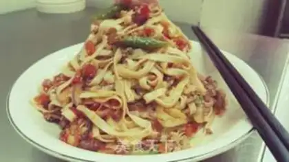 Make Thai sweet noodles step 0