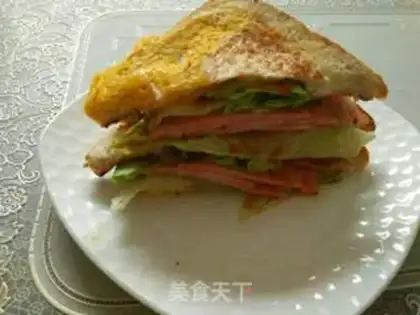 Make Breakfast sandwich step 7