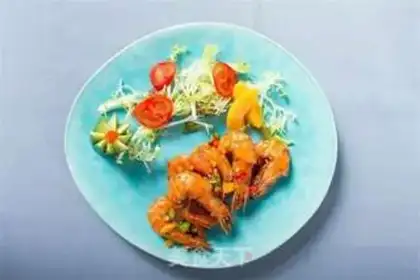 Make Fresh peppers and shrimp step 5