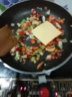 Make Chicken steak rice step 4