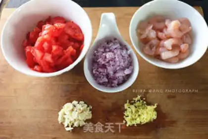 Make The little rabbit of curry step 1