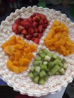 Make A fruit cake step 11