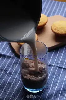 Make Peanut soy, hot cocoa step 4