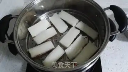 Make Blueberry Mush step 1