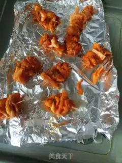 Make Chicken leg toothpick step 2