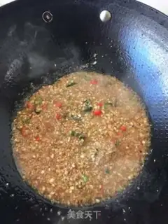 Make Garlic fan sap step 5