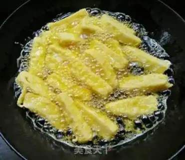 Make Gold fried buns step 3