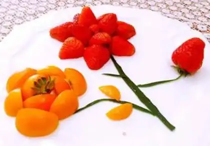 Make "Berry Orange Pass." step 5