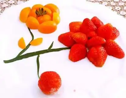 Make "Berry Orange Pass." step 6