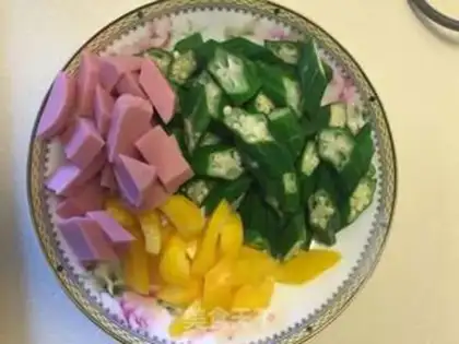 Make Sweet peppers and accelerants step 1